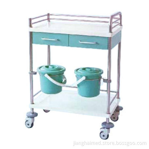 Hospital Surgical Trolley, Measures 690 x 490 x 840mm